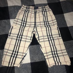 Burberry kids pants